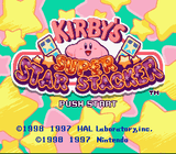 Kirby's Super Star Stacker English SNES Video game