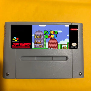 Mario Game SNES Video Game PAL VERSION