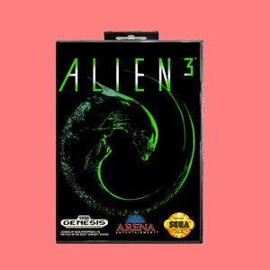 Alien 3  16 Bit MD Game Card Include Retail Box For Sega Genesis & Mega Drive