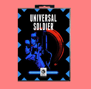 Universal Soldier 16 Bit MD Game card with Retail Box e