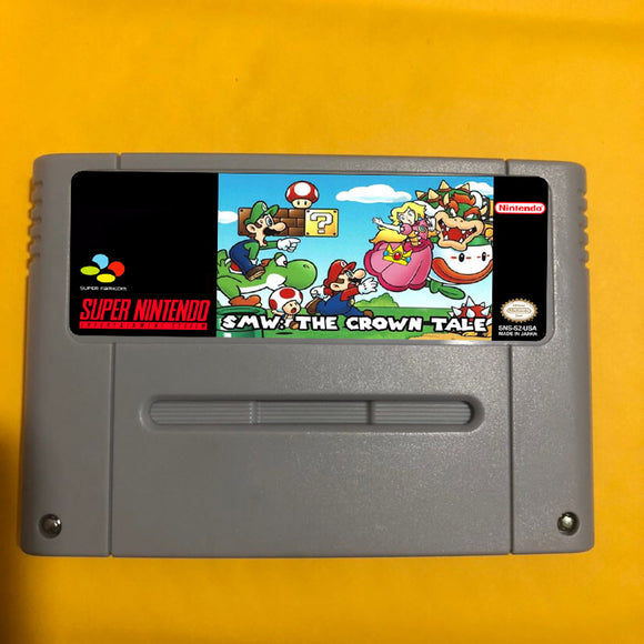 SMW THE CROWN TALE SNES VIDEO GAME Pal Version