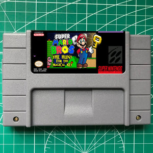 Super Mario Bros. The Hunt For The Magical Key  SNES US/Canada Version