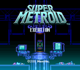 Super Metroid Exertion CARTRIDGE