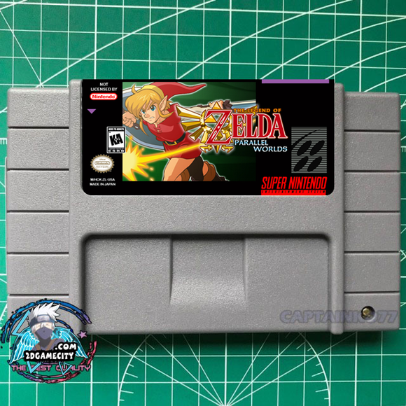 The Legend of Zelda: Parallel Worlds SNES Video Game